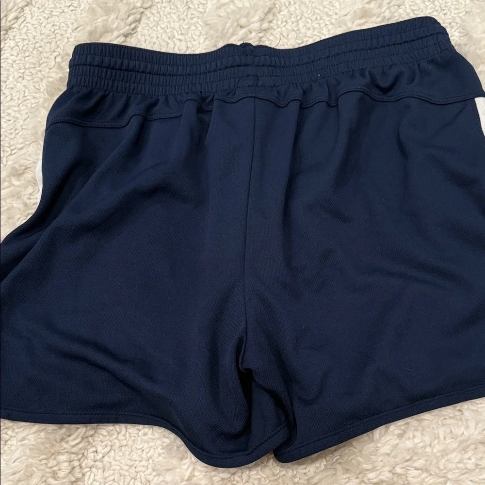 Champion Navy and White Athletic Shorts